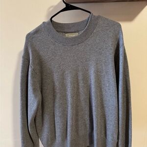 Everlane Gray Crewneck Sweater